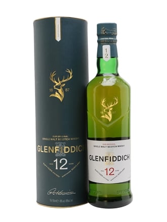 Glenfiddich 12 bottle