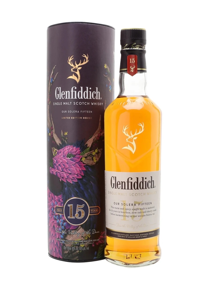 Glenfiddich 15 Solera bottle