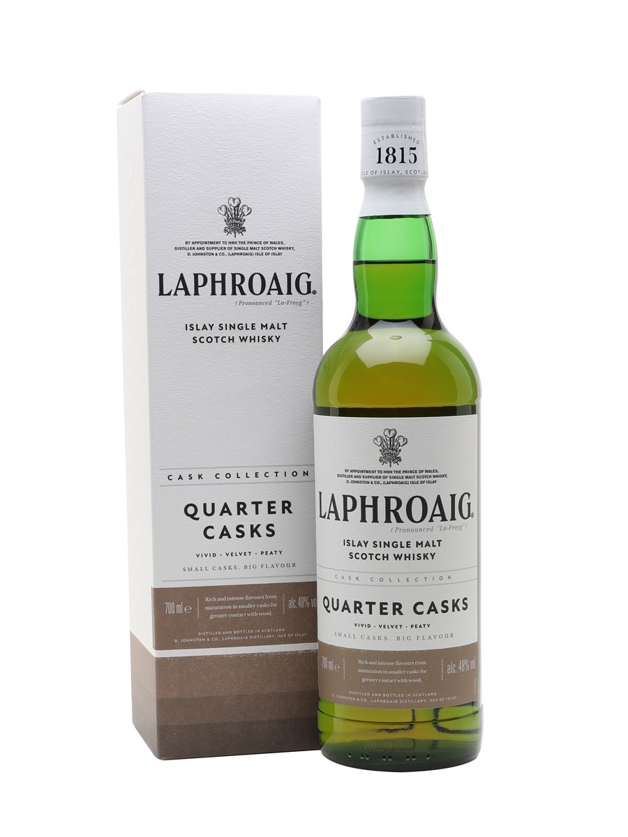 Laphroaig Quarter Cask bottle