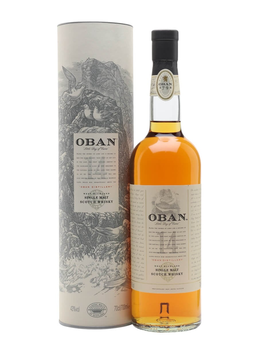 Oban 14 bottle