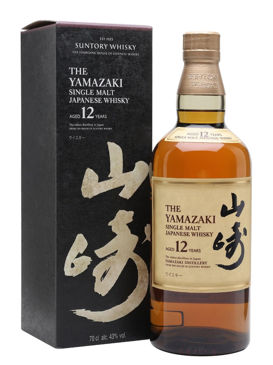 Yamazaki 12 bottle